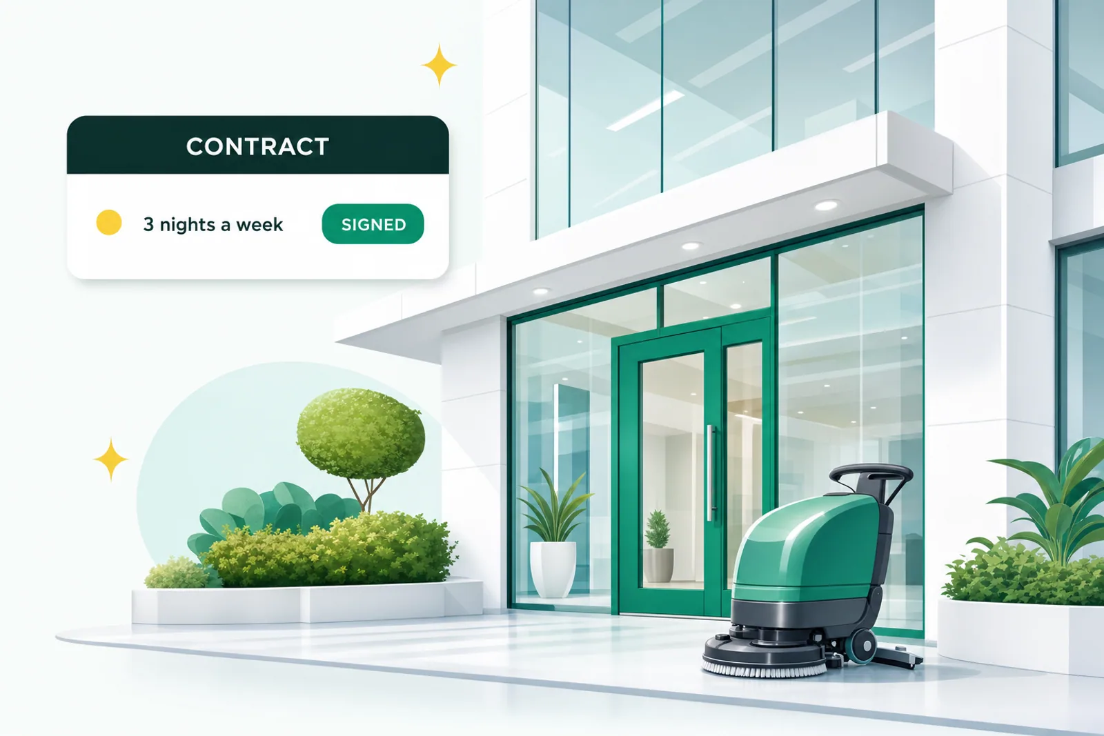 Commercial cleaning contracts: how to find them and win them